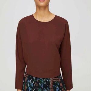 Aritzia Rich Brown Women's Blouse